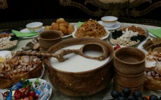 Национальная казахская кухня