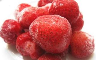 Očuvanje vitamina: kako pravilno zamrznuti voće, bobičasto voće i povrće za zimu Kako zamrznuti bobičasto voće za zimu