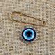 Evil eye pin - how to wear and pin it correctly
