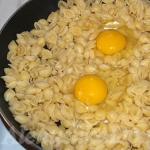 How long to cook pasta with egg
