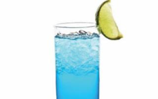 Likér Blue Curacao - zloženie, receptúra ​​kokteilu a domáca príprava