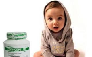 Does Polysorb help against diarrhea in a child and how to use it