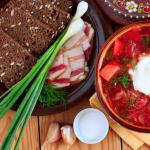 How to cook the most delicious borscht: step-by-step recipe with photos