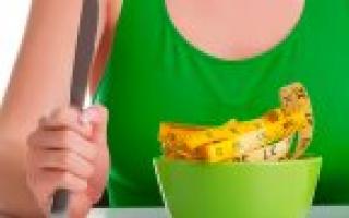 Seven-day diet against extra kilograms