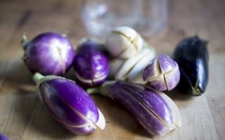 Marinated eggplant without sterilization for the winter