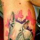 Dog tattoo - meaning and sketches for girls and men Dog tattoo is not difficult
